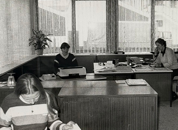 Historische Aufnahme aus den Anfangsjahren von HENNE 1961